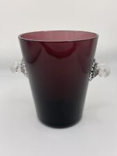 Eiseimer Alt Um 1900? Rubinrot