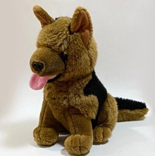 Peluche Cane Cagnolino Cucciolo Rex Pastore Tedesco Giochi Morbidi Animali Cute