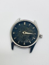 Movimento paraurti Zenith vintage con cassa e quadrante per riparazione ricambi o per ricambi