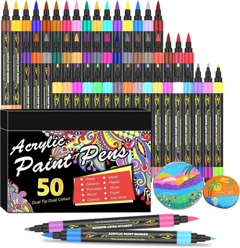 Amamao 100 colori pennarelli - colori,