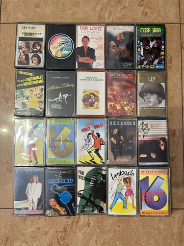 Lotto musicassette miste - 19,