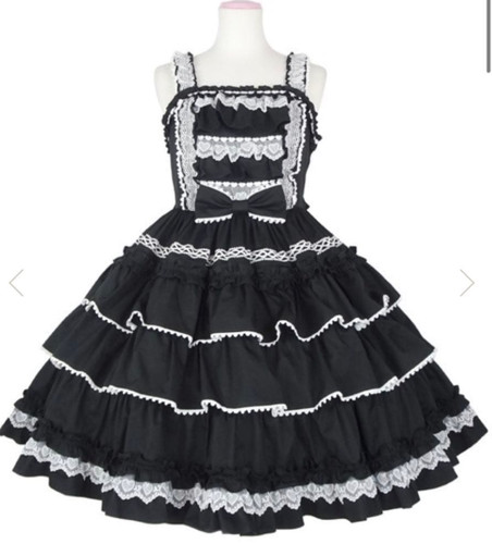 Angelic pretty frill maglione - pretty,