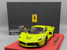 Modellini auto 1:18 BBR Deluxe Ferrari LaFerrari 2013 verde chiaro opaco Ltd 3/10 IMBALLO ORIGINALE