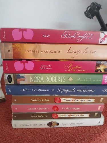 Lotto libri romanzi harmony - lotto,