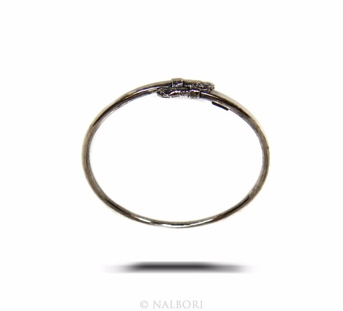 Bracciale argento 925 rigido - argento,
