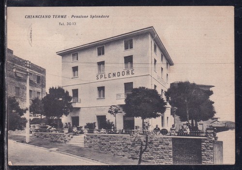 Cartolina chianciano terme - cartolina,