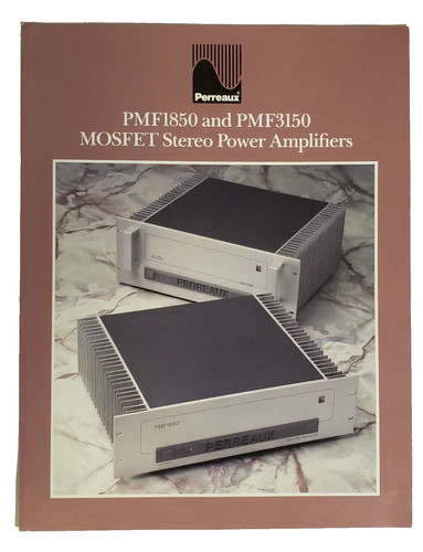 Brochure perreaux pmf1850 - pmf1850, e