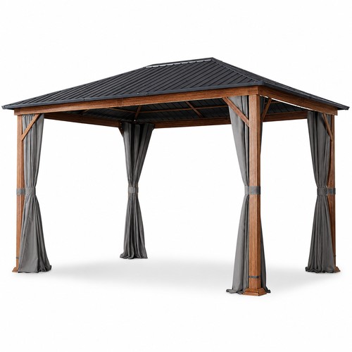 Gazebo giardino con tetto - da,