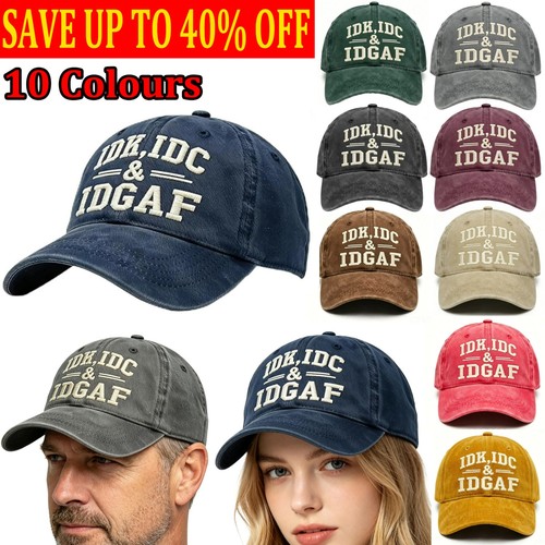 Cappellino baseball idk idc - baseball,