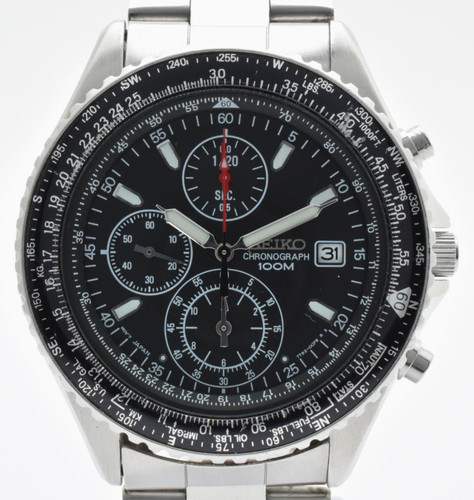 Seiko 7t92 0cf0 flightmaster - seiko, 7t92-0cf0