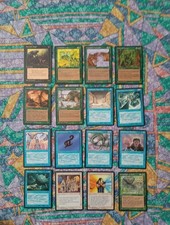 Lotto Mtg Old Layout Vintage 84 Carte Magic The Gathering