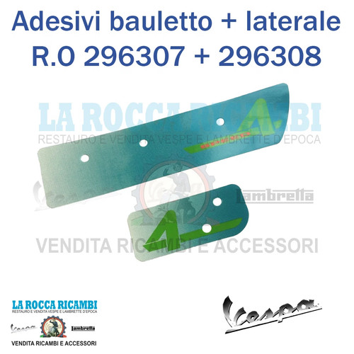 Adesivi bauletto fiancata - bauletto,