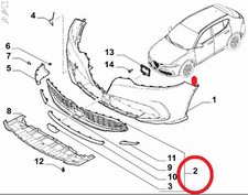 156169066 Griglia paraurti