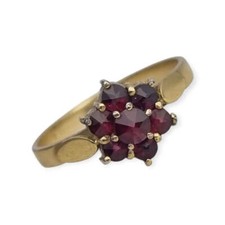 Anello vintage in argento oro