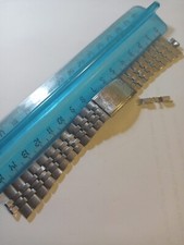 Seiko bracelet E1015 restore parts 18mm bracciale in acciaio (manca un finale)