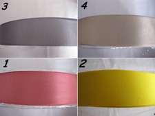 2283) Mt. 10 di Nastro di raso doppio raso alto cm. 4,5  bomboniere matrimonio f