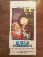 119s,LOCANDINA,LA SCALA A CHIOCCIOLA Spiral Staircase Siodmak McGuire Brent Noir