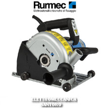 SCANALATORE TAGLIAMURI RURMEC TSD 180 CON 2 DISCHI DIAMANTATI