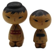 kokeshi doll japanaise bambole vintage famiglia bambini souvenir traditional