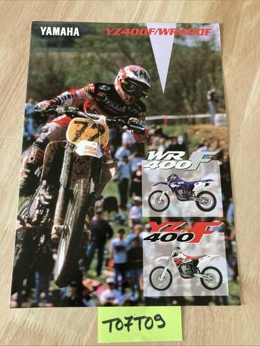 Yamaha yz400f wr400f brochure - yamaha,