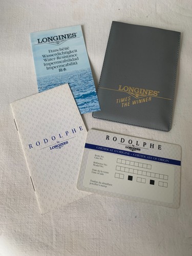 Longines rodolphe garanzia - longines,