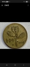 20 Lire 1958 Con Errori Di