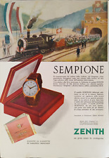 ZENITH Pubblicità OROLOGIO
