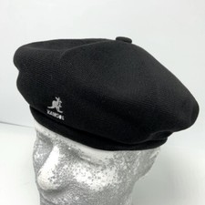 Cappello Berretto Uomo Kangol Nero Bambù Jax