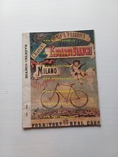 Bianchi BiancoCeleste Rivista Aziendale Anniversario 90 anni 1960 originale
