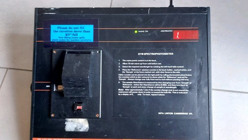 Spettrofotometro wpa s110 - spettrofotometro,