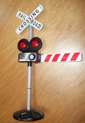 Klein theo train crossing - train,