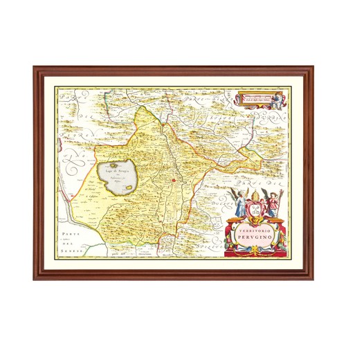 Vecchia mappa perugia - vecchia,