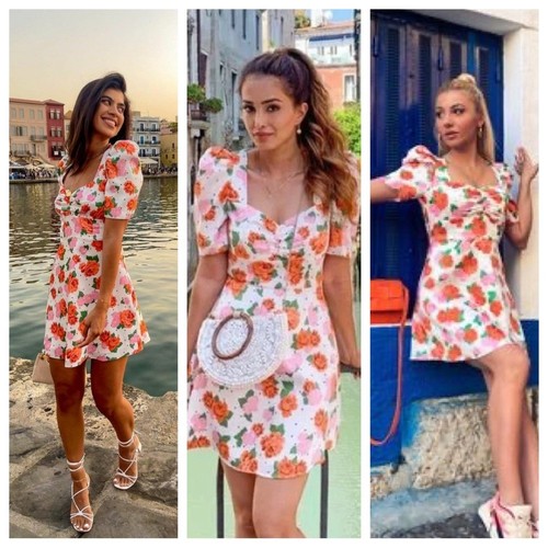 Mini abito zara floreale - mini,