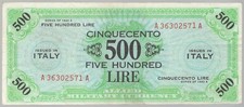 500 Lire Am Bilingue - R2 - BB/SPL