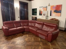 Divano In Pelle Doimo Con Chaise-longue 