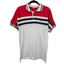 Polo ellesse vintage rosso - ellesse,
