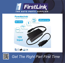 Bosch 12 V 3 pin accendisigari auto camper invertito 42 V caricabatterie agli ioni di litio 36 V