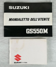 SUZUKI GS-550 - LIBRETTO USO E