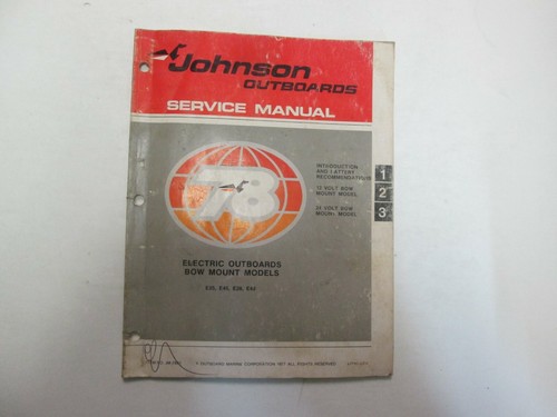 1978 johnson fuoribordo - 1978,