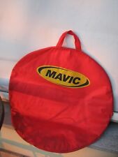 Coppia due  di borse borsoni  porta ruote Mavic in nylon pesante