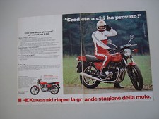 advertising Pubblicità 1980 MOTO KAWASAKI Z 500 Z500