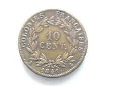 Colonie francesi 10 centesimi 1841A