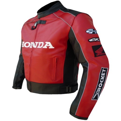 Giacca pelle motociclist - in,