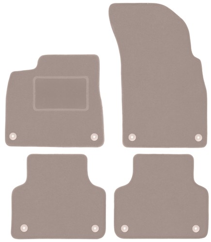 Tappetini velluto beige - in,