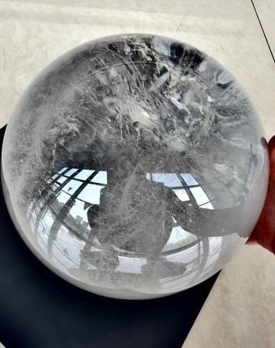Sfera quarzo trasparente - quarzo,