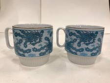 COPPIA N.2 TAZZE CERAMICA - ARTICOLO VINTAGE SUPER PREZZO