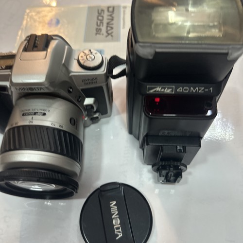 Minolta dynax 505si con - minolta,