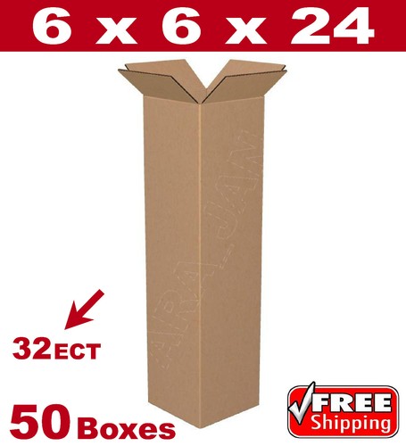 Scatole cartone 6x6x24 - scatole,