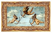 Angeli,Cupidi, Stampa su tela