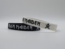 Braccialetti Rock Band Musica Punk Iron Maiden Heavy Metal Silicone Straps Braccialetto